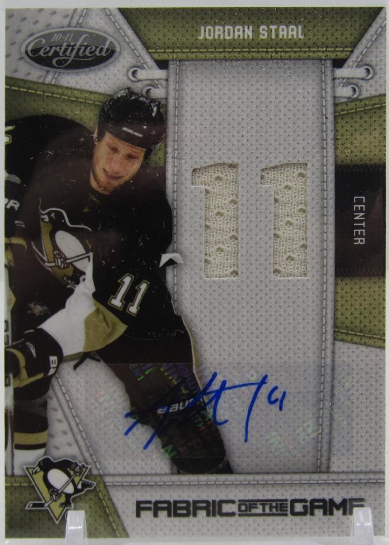 Jordan Staal [Jersey Number Autograph] #JOS