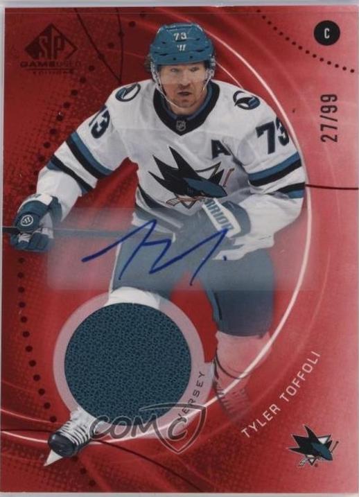 Tyler Toffoli [Red Auto Jersey] #90