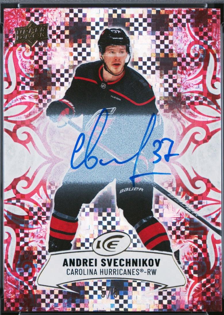 Andrei Svechnikov [Red Autograph] #5