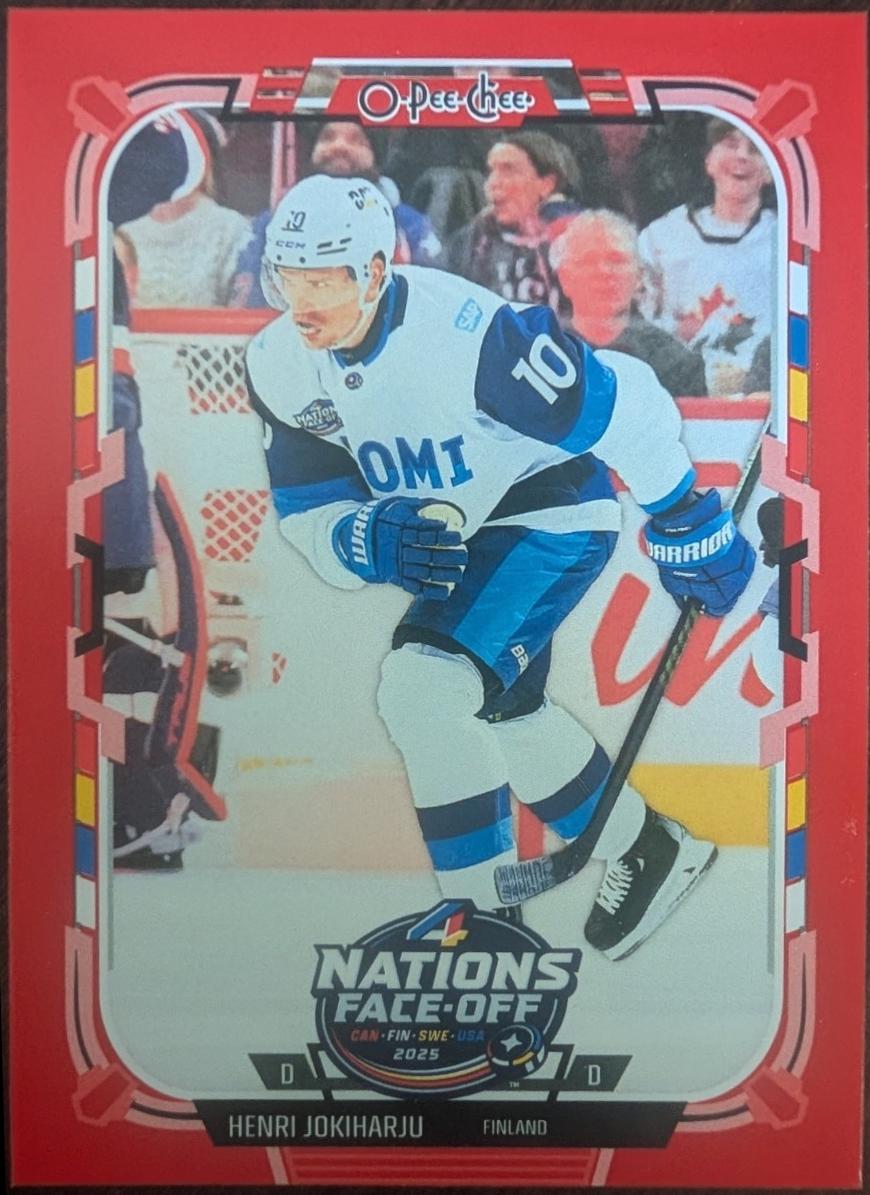 Henri Jokiharju [Red Border] #505