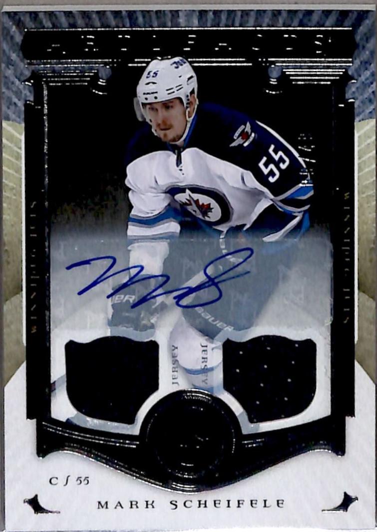 Mark Scheifele [Auto Material Emerald] #96