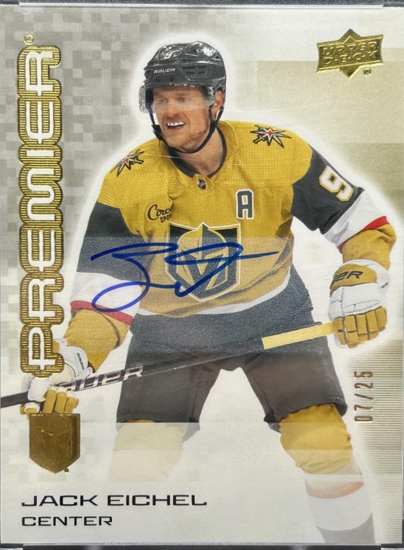 Jack Eichel [Gold Autograph] #10