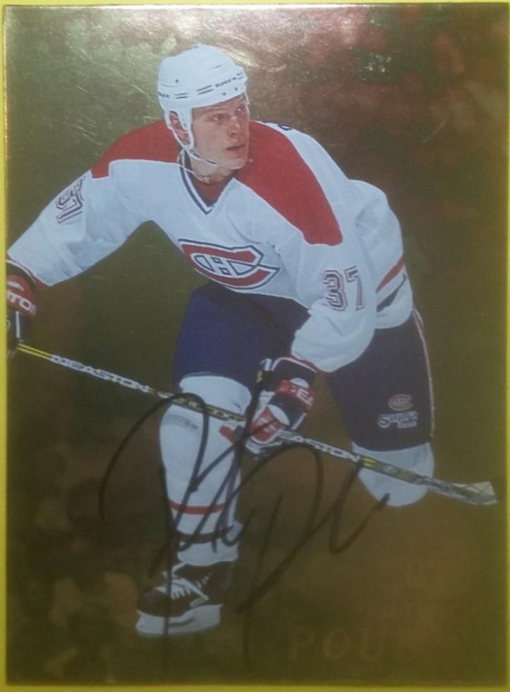 Patrick Poulin [Gold Autograph] #69