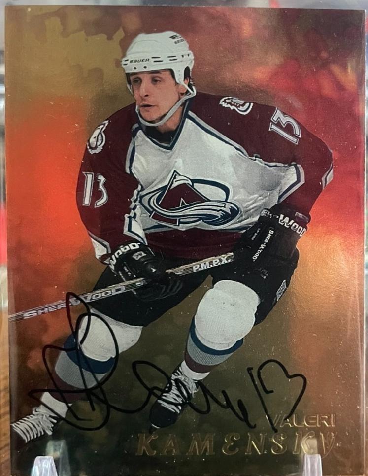 Valeri Kamensky [Gold Autograph] #186