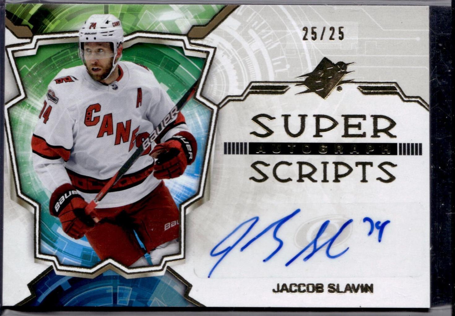 Jaccob Slavin [Gold] #SS-SL