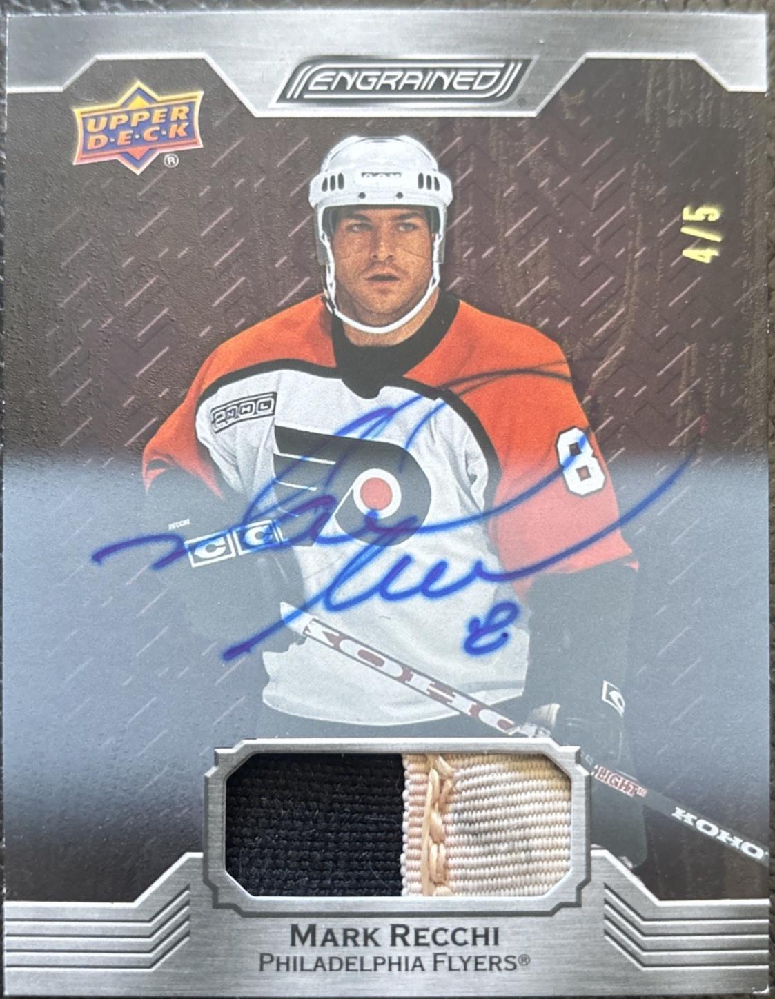 Mark Recchi [Mahogany Autograph Memorabilia] #75