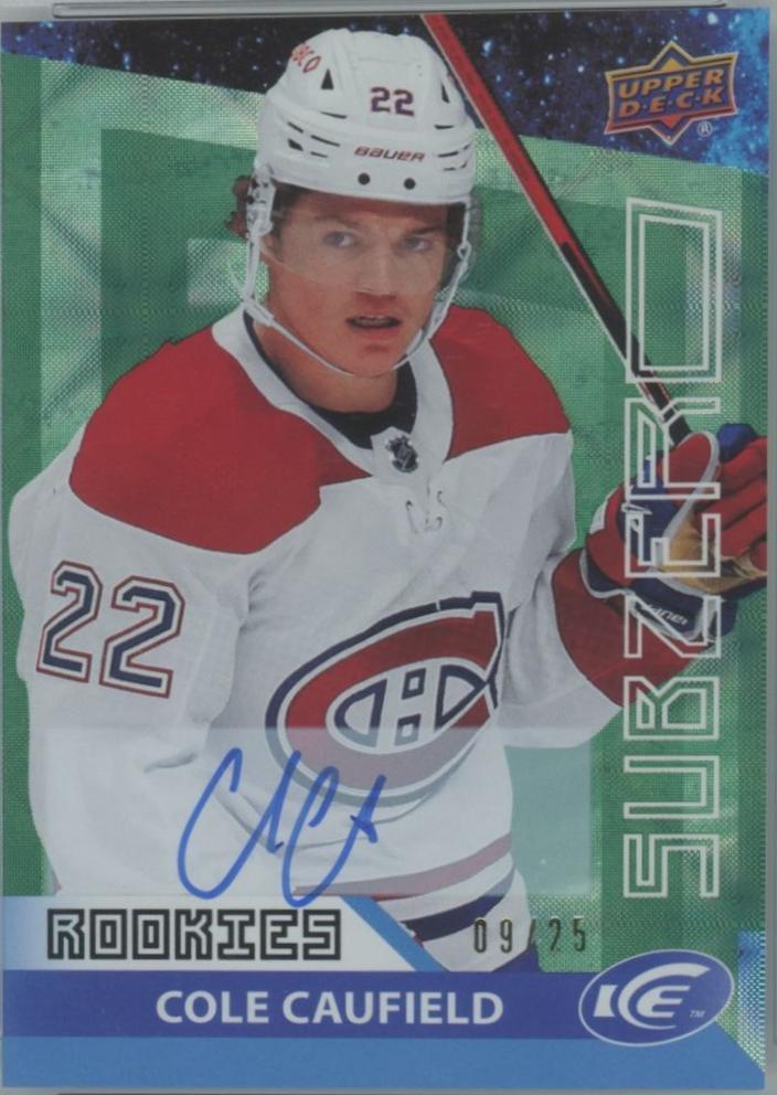 Cole Caufield [Green Autograph] #V-59