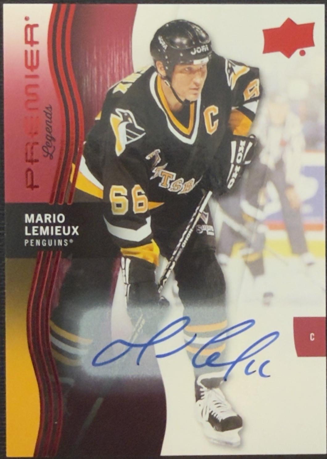 Mario Lemieux [Autograph] #95
