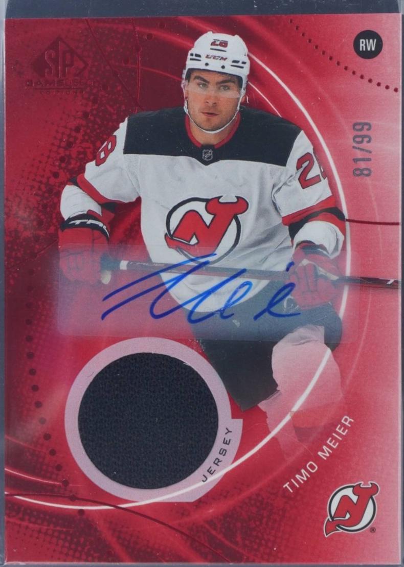 Timo Meier [Red Auto Jersey] #151