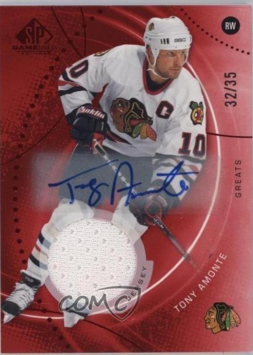 Tony Amonte [Red Auto Jersey] #14