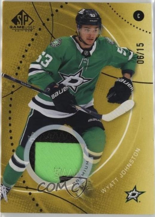 Wyatt Johnston [Gold Premium Memorabilia] #23