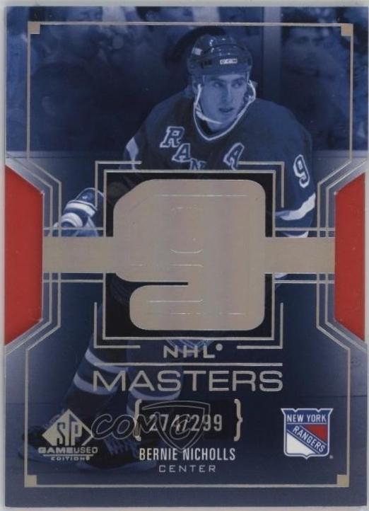 Bernie Nicholls [Jersey Greats] #NM-82