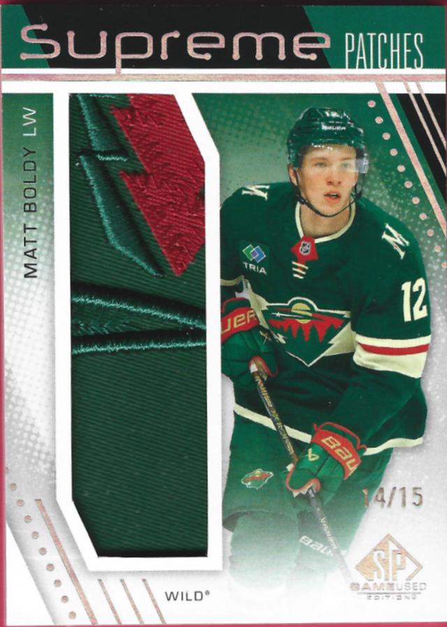 Matt Boldy [Patches] #SP-MB