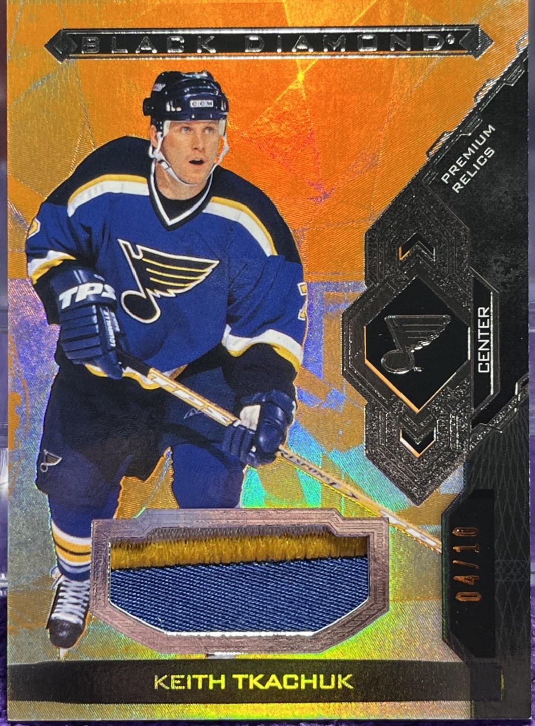 Keith Tkachuk [Pure Black Premium Relics] #BDB-KT