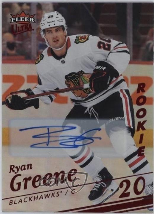 Ryan Greene [Red Rainbow Foil Auto] #168