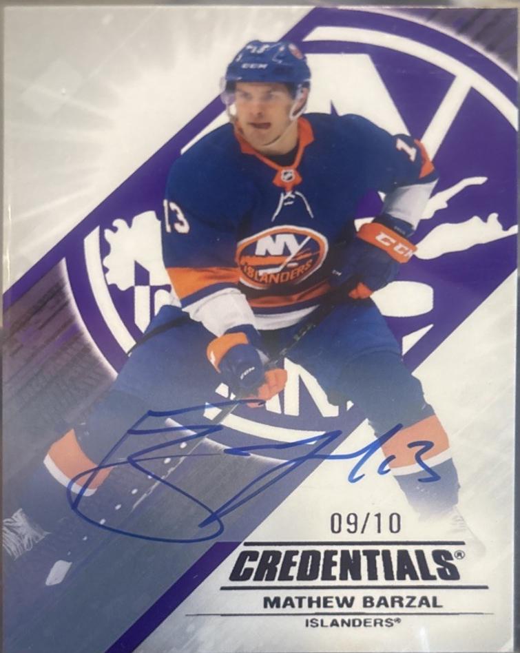 Mathew Barzal [Autograph Purple] #28
