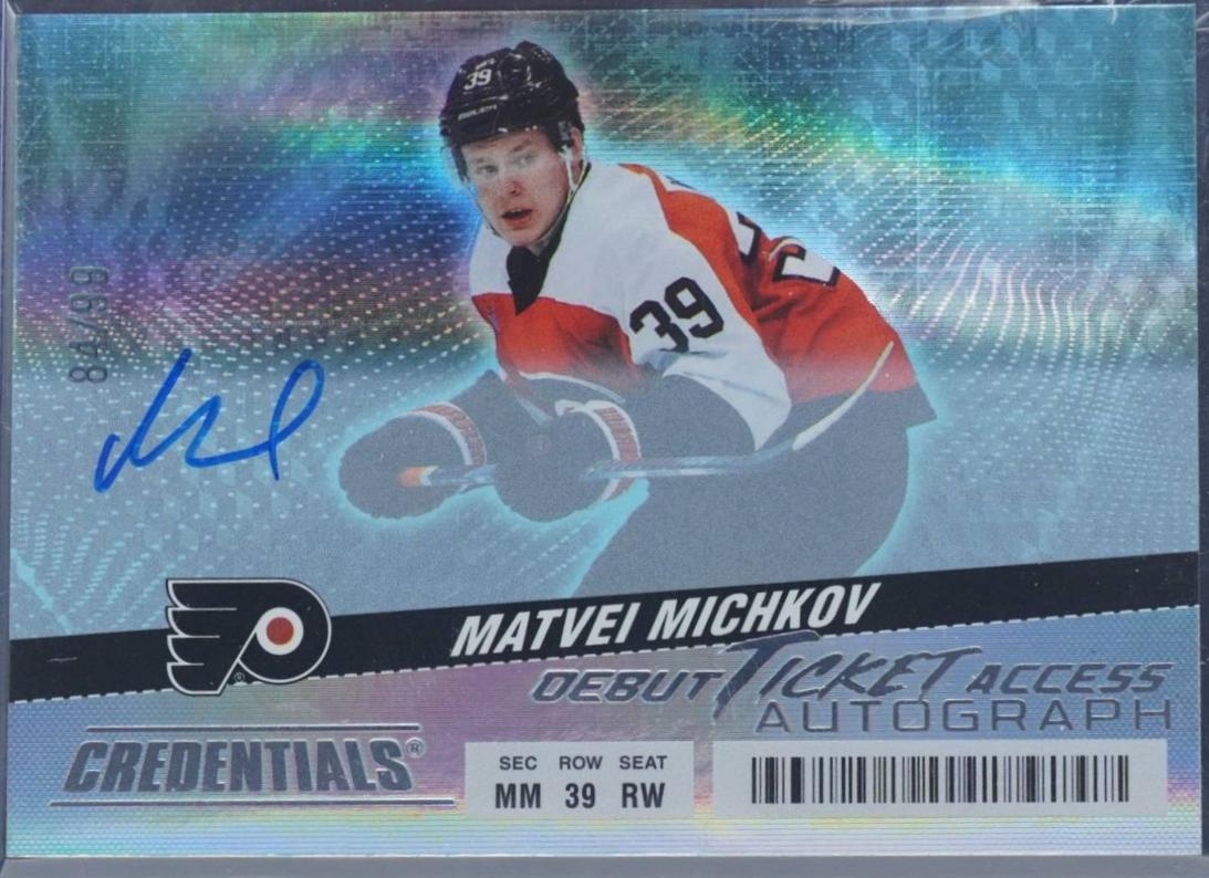 Matvei Michkov [Horizontal Autograph] #115