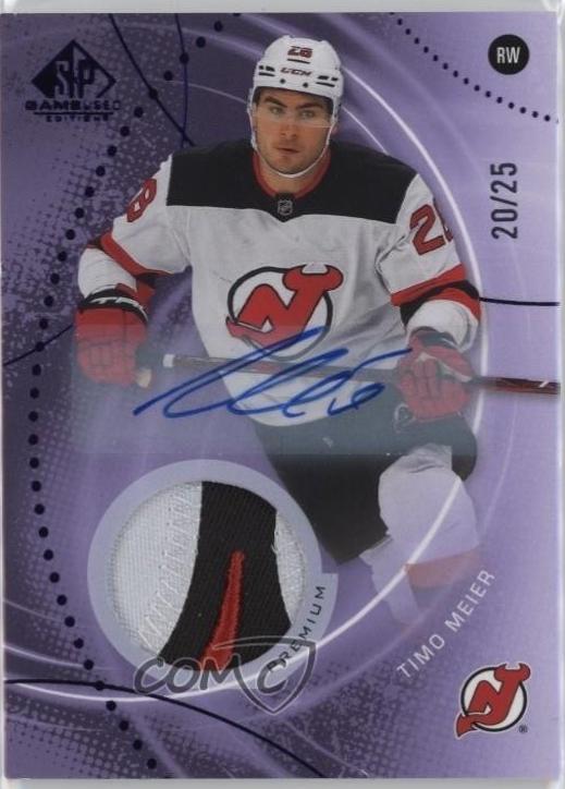 Timo Meier [Purple Auto Premium Memorabilia] #151