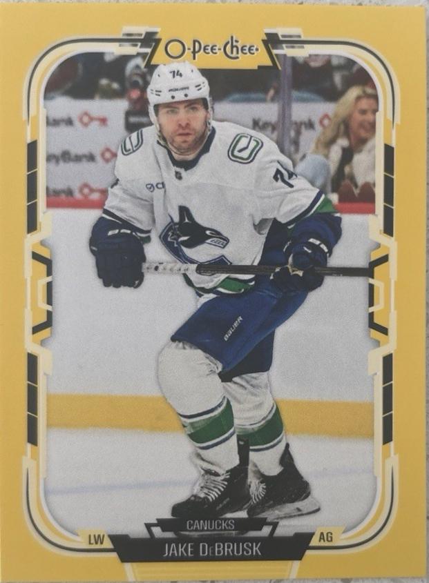 Jake DeBrusk [Yellow Border] #160