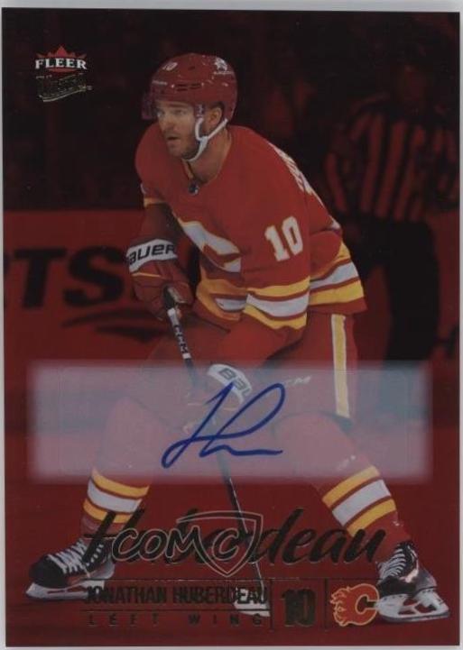 Jonathan Huberdeau [Rainbow Foil Autograph] #28