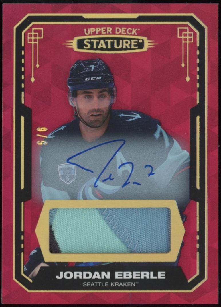 Jordan Eberle [Design Variant Autograph Material Red] #51