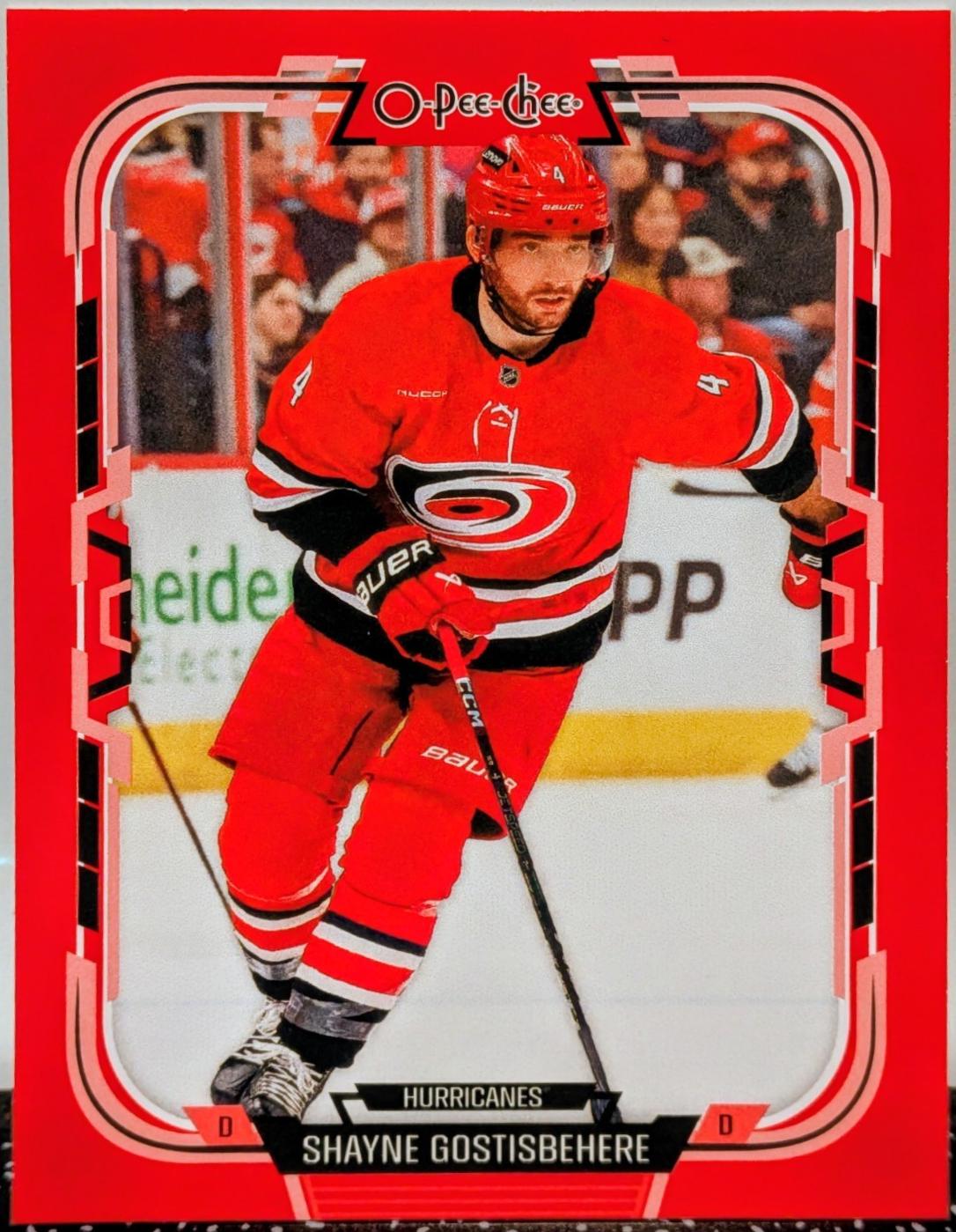 Shayne Gostisbehere [Red Border] #466