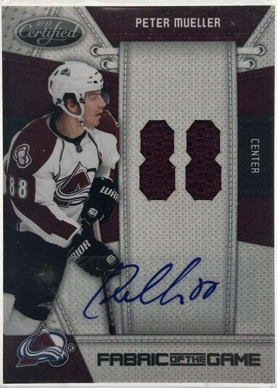 Peter Mueller [Jersey Number Autograph] #PEM
