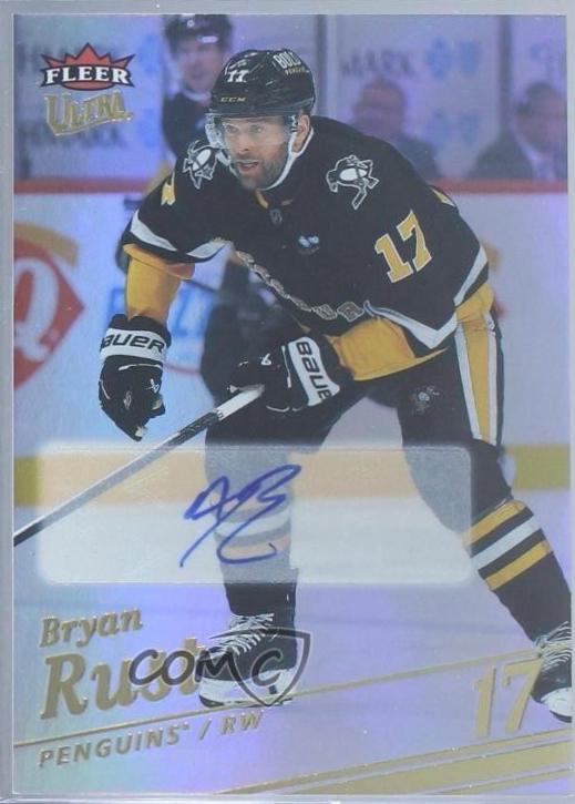 Bryan Rust [Gold Rainbow Foil Auto] #75