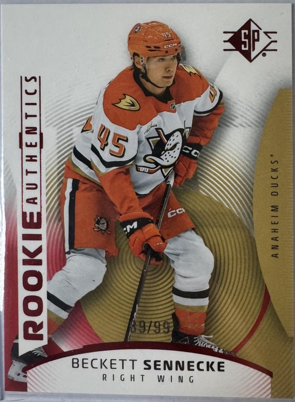 Beckett Sennecke [Red Authentics] #108