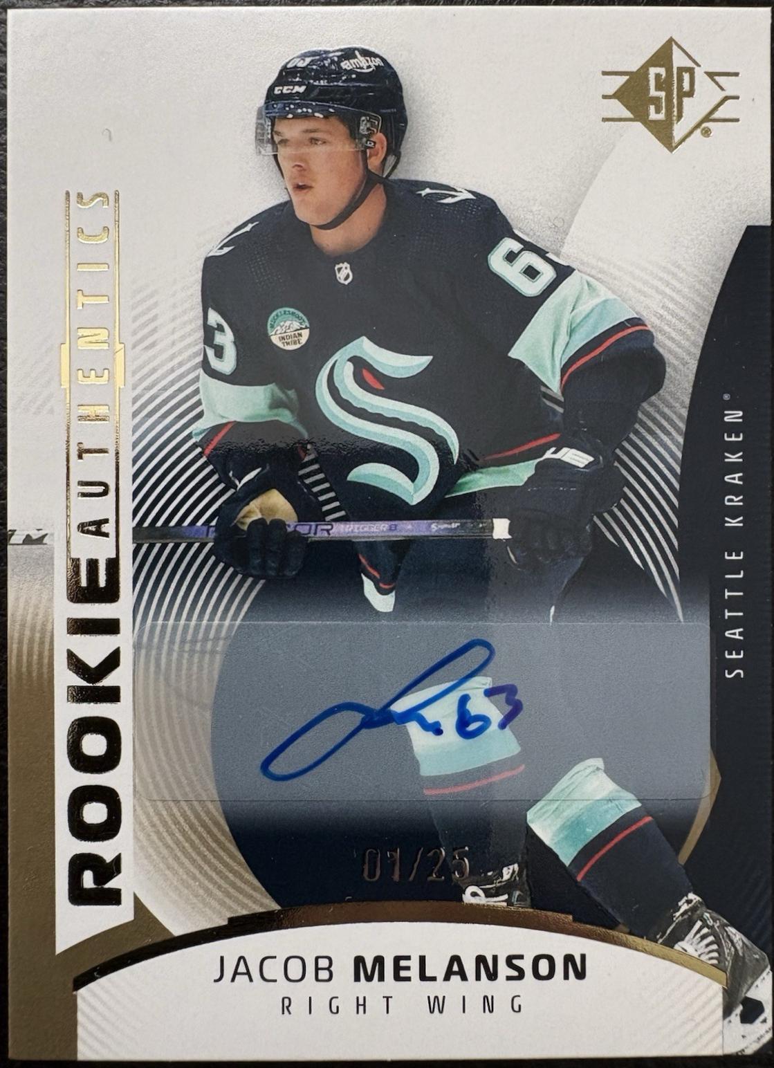 Jacob Melanson [Gold Authentics Signature] #110