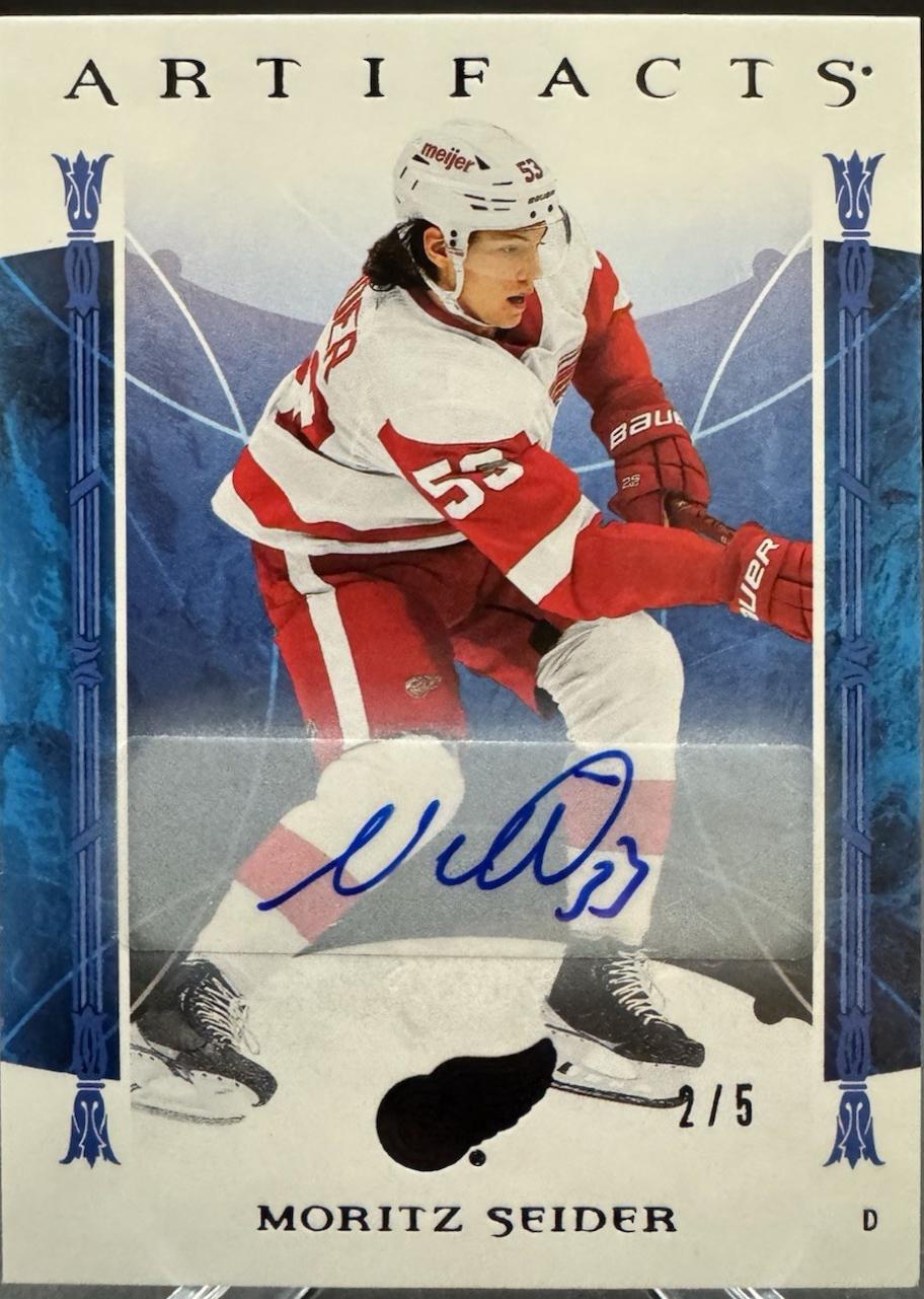 Moritz Seider [Black Autograph] #62
