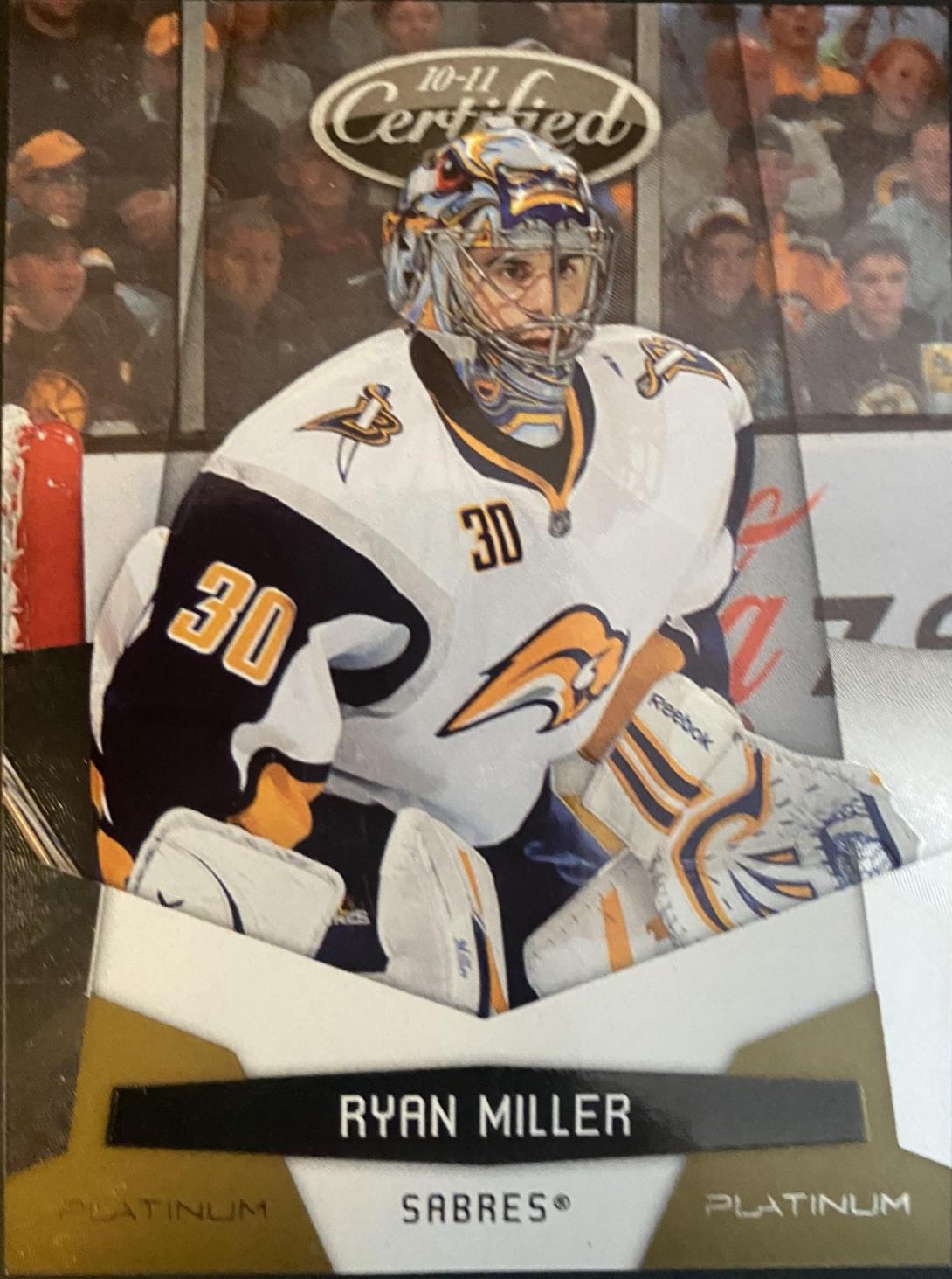 Ryan Miller [Platinum Gold] #16