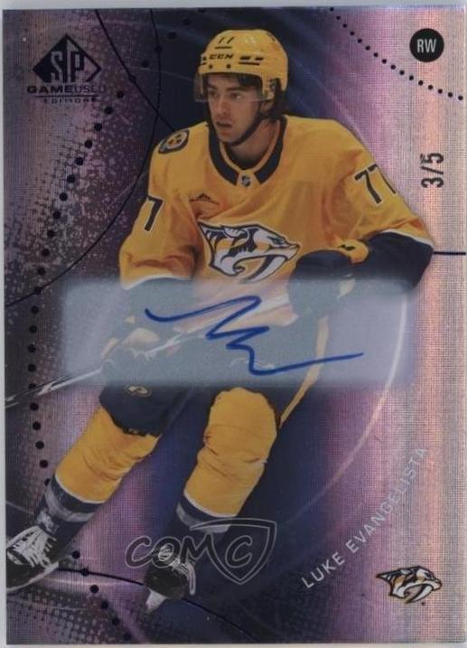 Luke Evangelista [Purple Autograph] #127