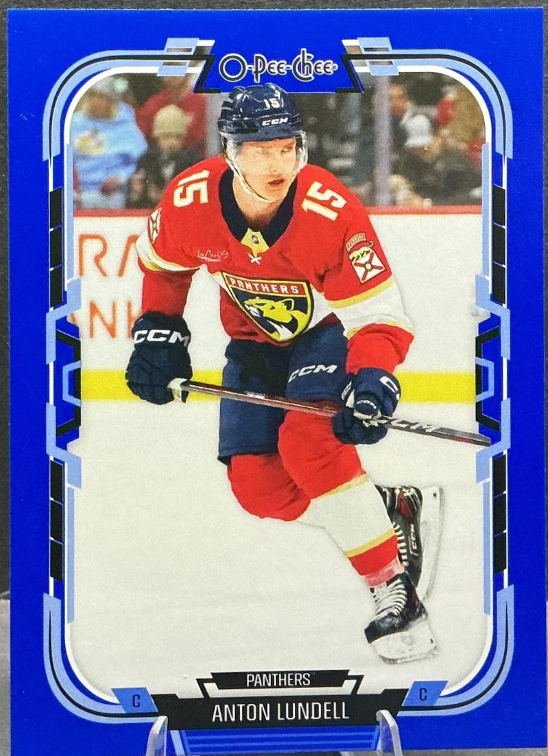 Anton Lundell [Blue Border] #102