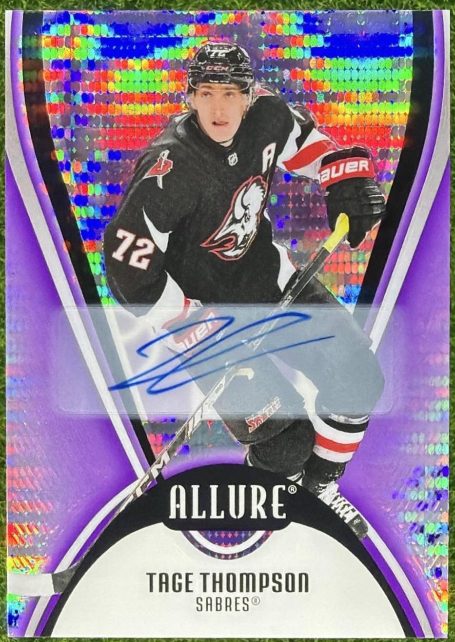 Tage Thompson [Purple Diamond Autograph] #72