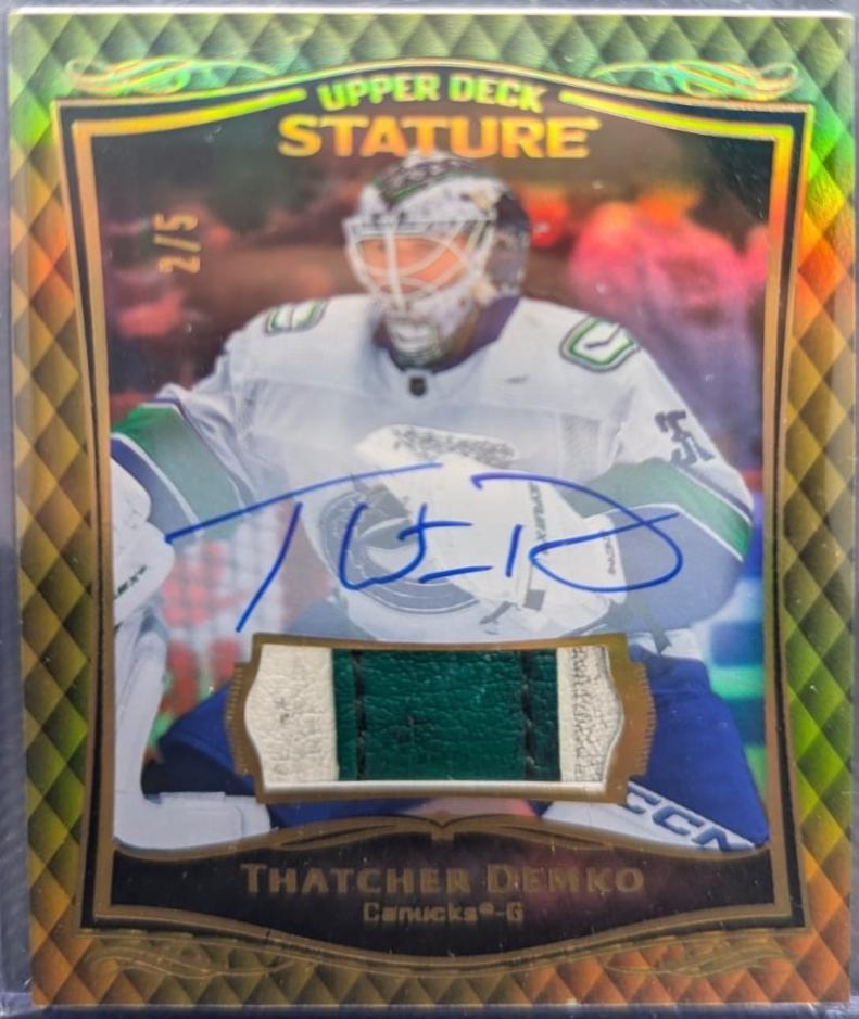 Thatcher Demko [Purple Autograph] #6