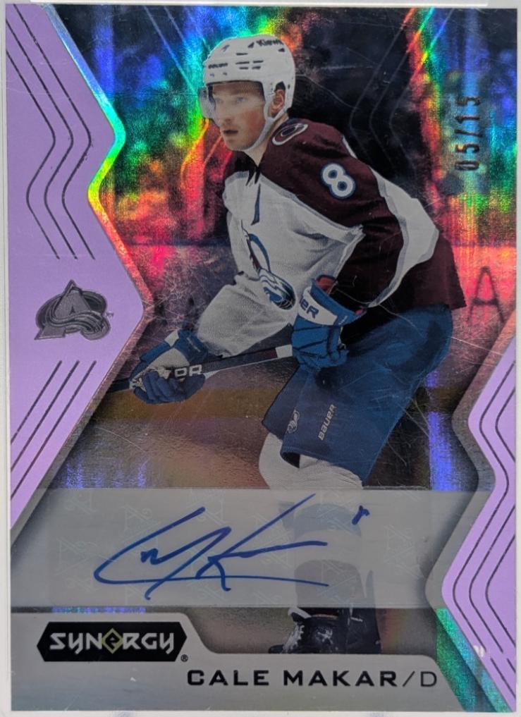 Cale Makar [Purple Autograph] #8