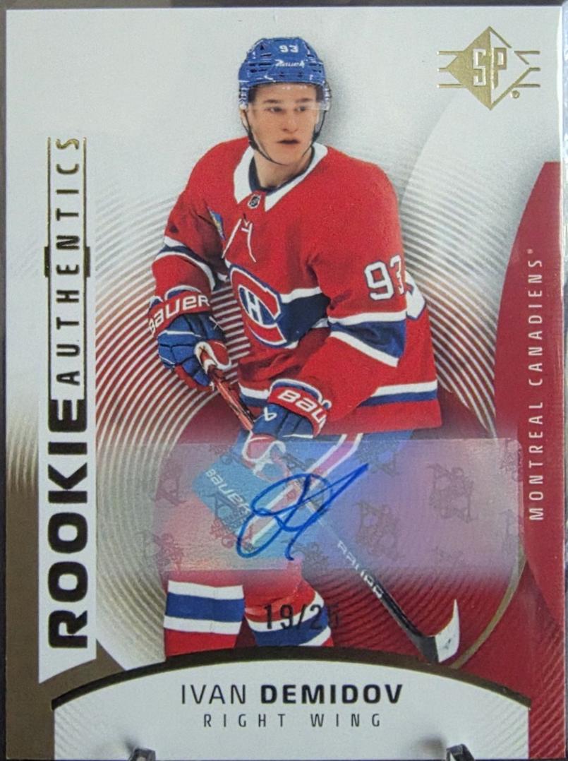 Ivan Demidov [Gold Authentics Signature] #137