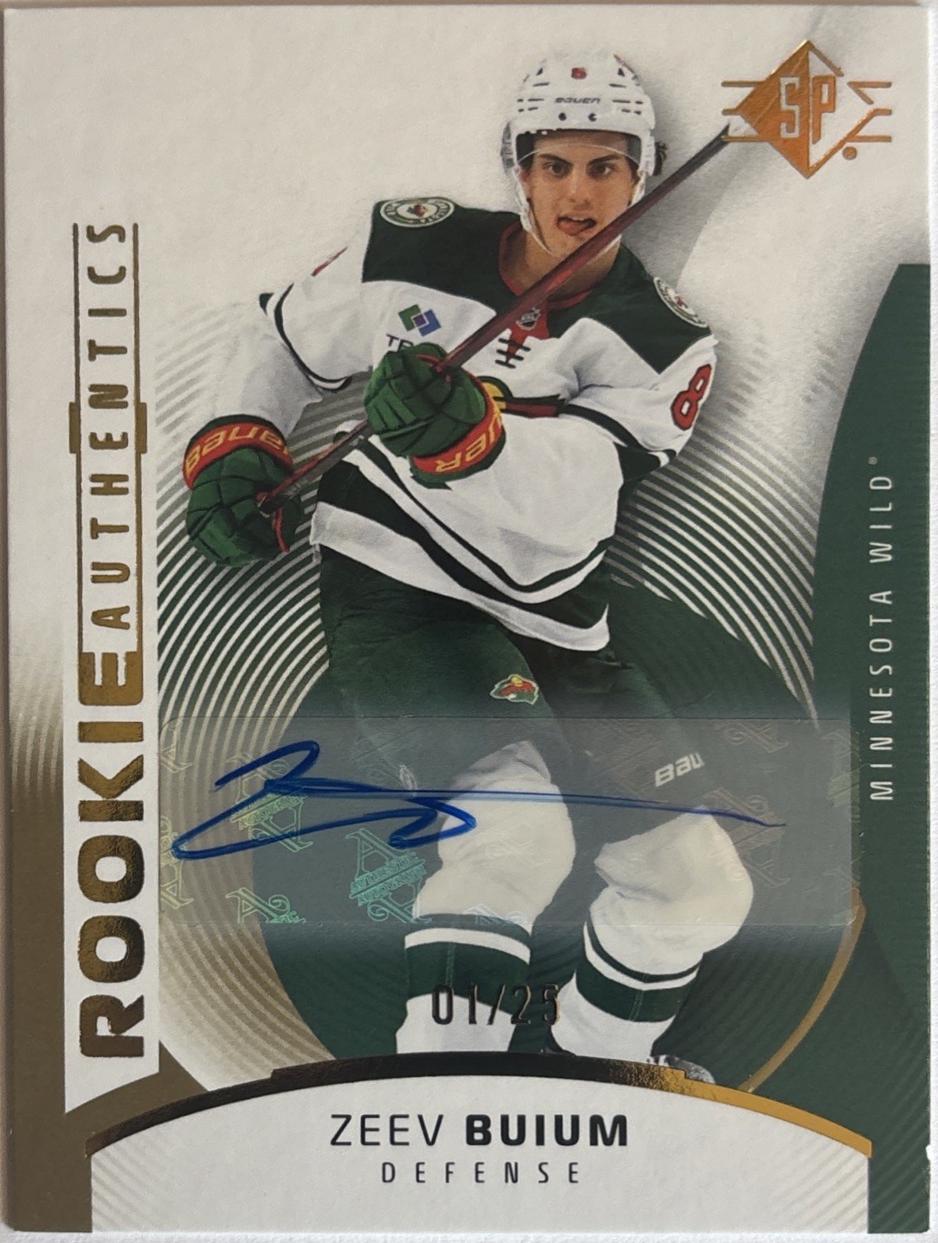 Zeev Buium [Gold Authentics Signature] #113