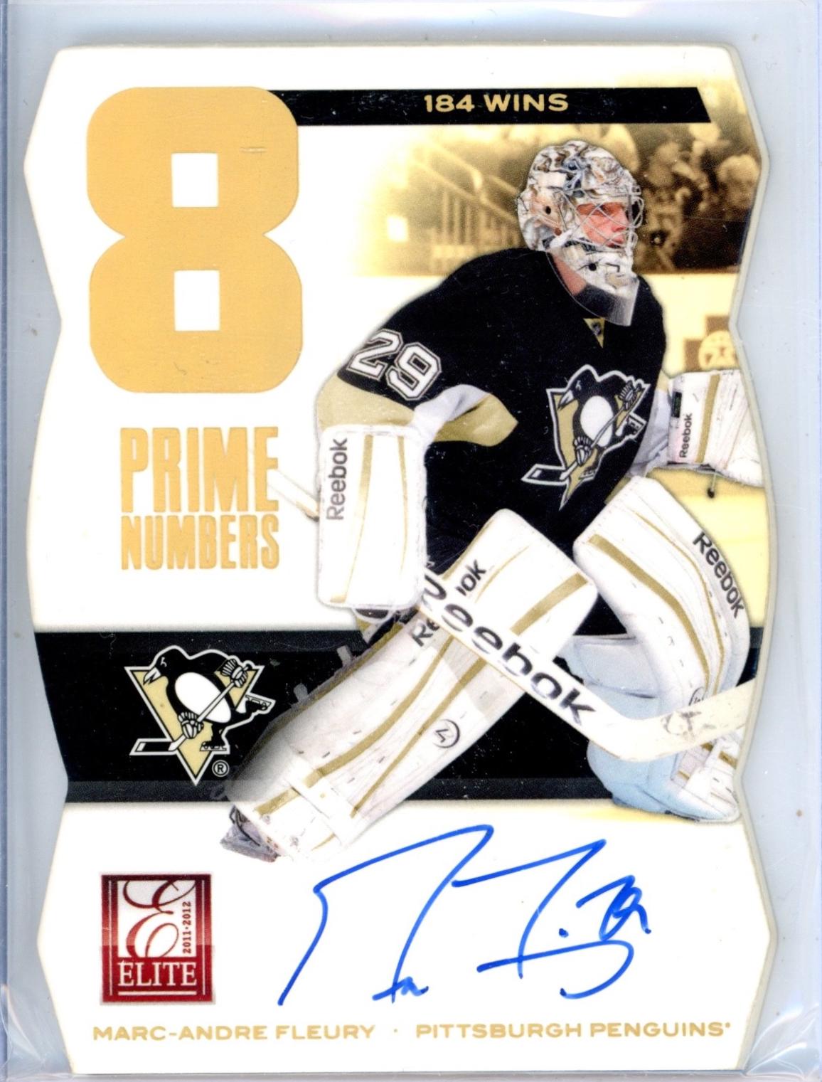 Marc-Andre Fleury [Signature] #24