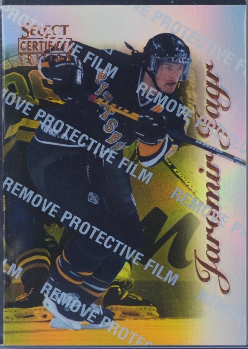 Jaromir Jagr [Mirror Gold With Peel] #43