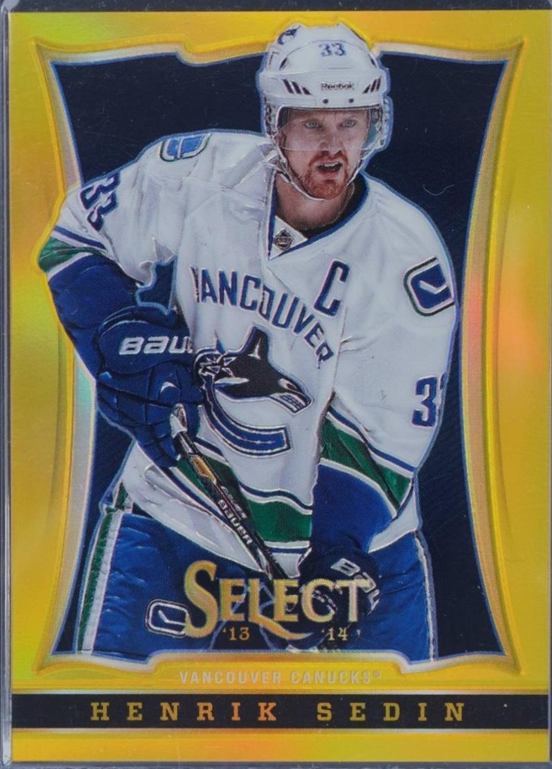 Henrik Sedin [Gold Prizm] #191