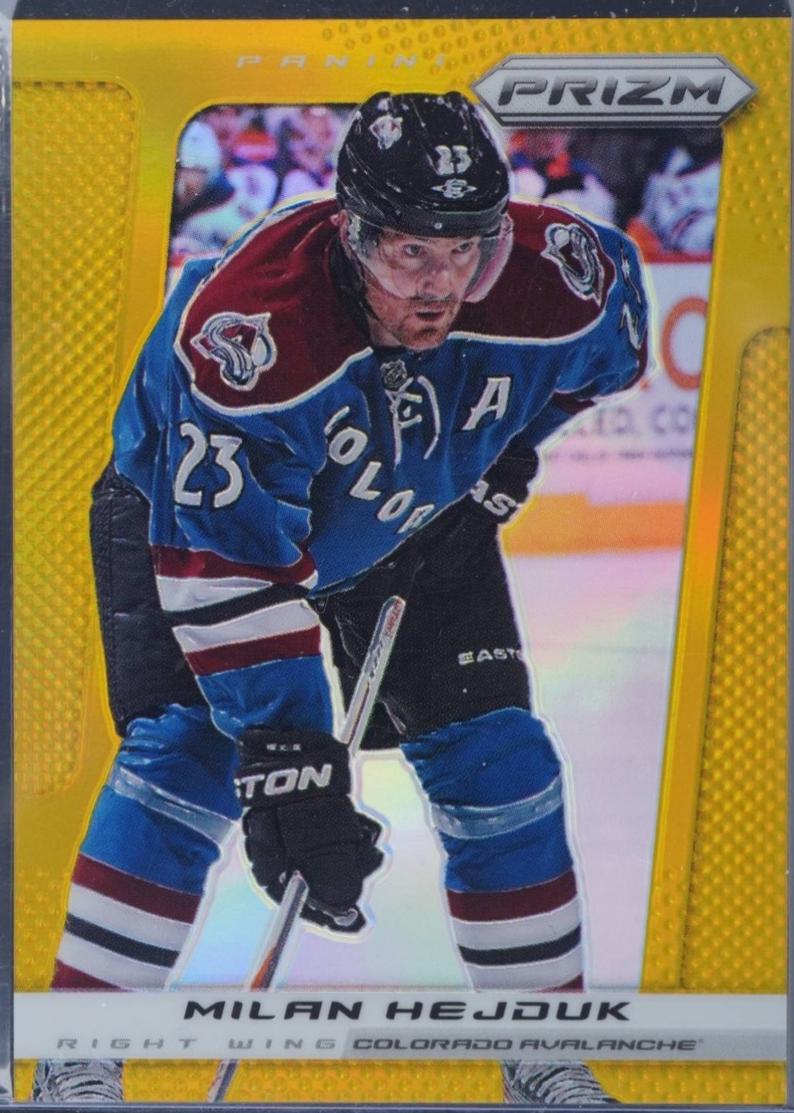 Milan Hejduk [Gold Prizm] #130