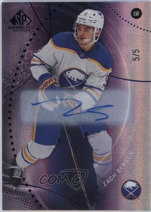 Zach Benson [Purple Autograph] #78