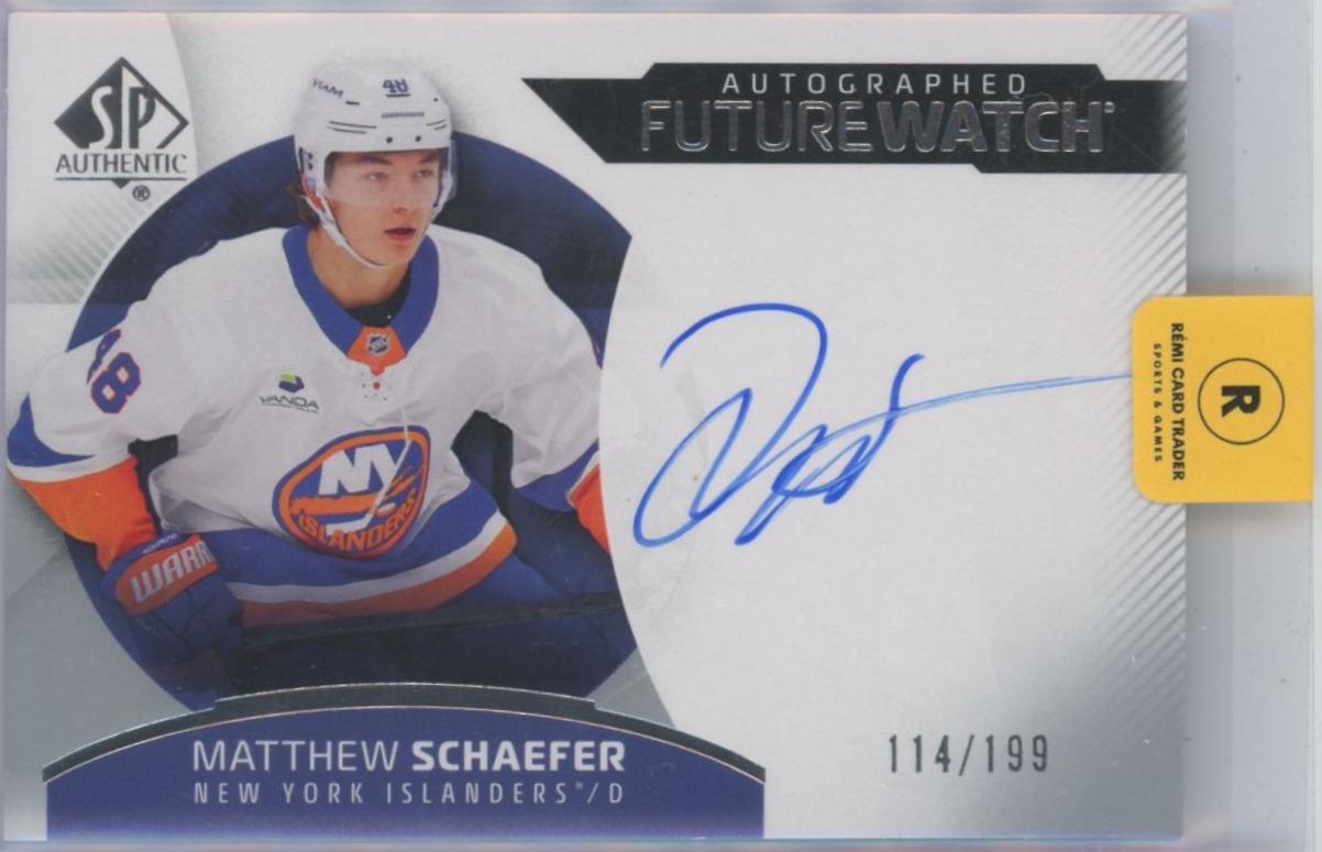 Matthew Schaefer [Horizontal Autograph] #168
