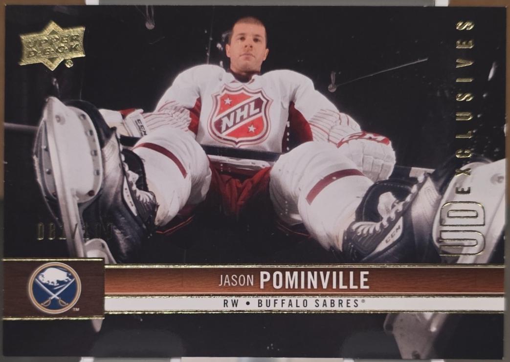 Jason Pominville [UD Exclusives] #21