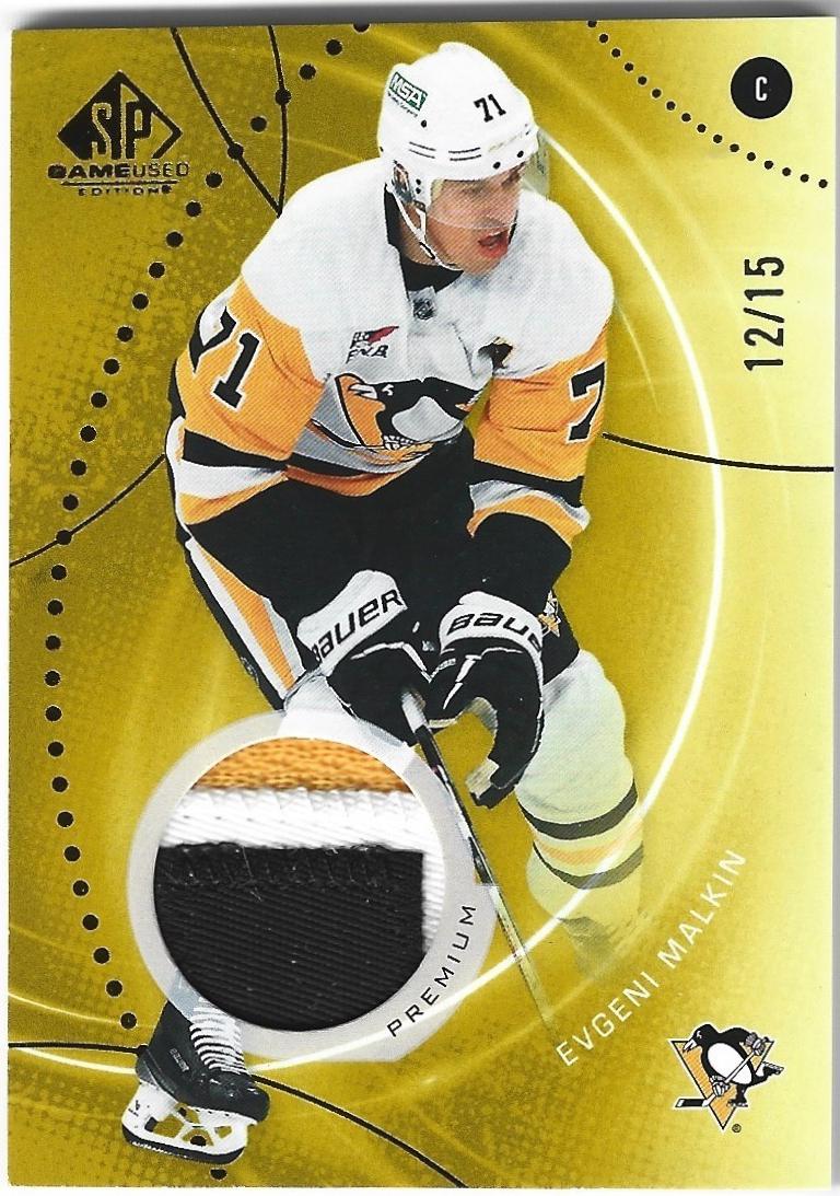 Evgeni Malkin [Gold Premium Memorabilia] #34