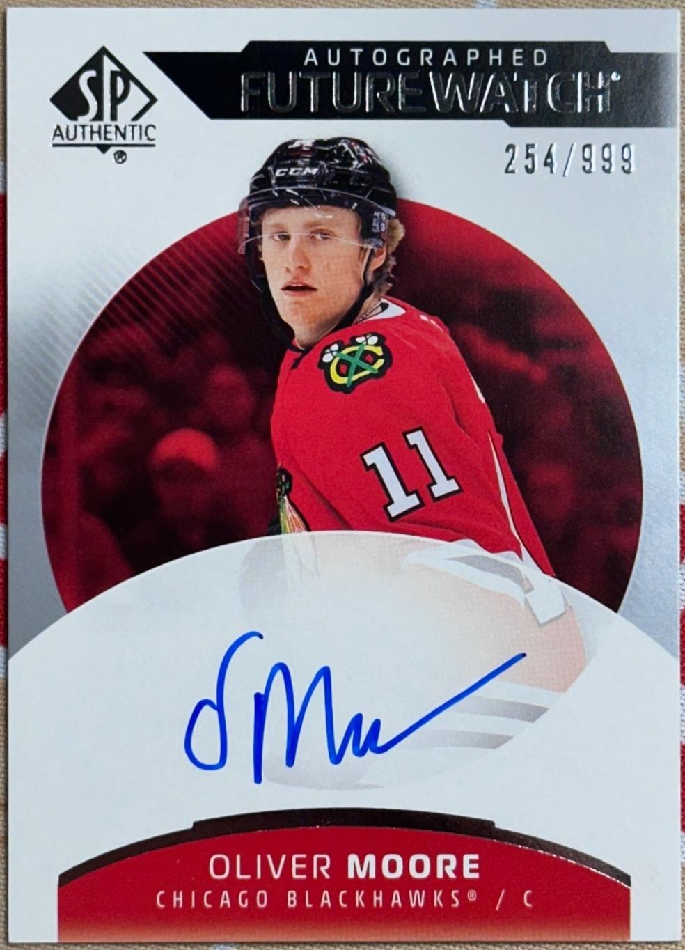 Oliver Moore [Horizontal Autograph] #130