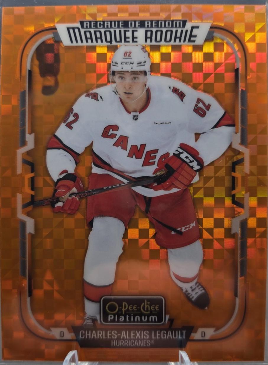 Charles-Alexis Legault [Orange Checkers] #291