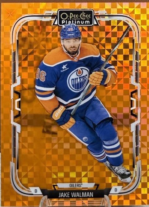 Jake Walman [Orange Checkers] #146